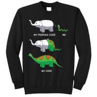 Developer Coder Programming Software Engineer Programmer Tall Sweatshirt