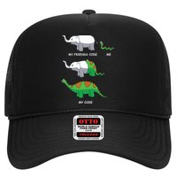 Developer Coder Programming Software Engineer Programmer Trucker Hat