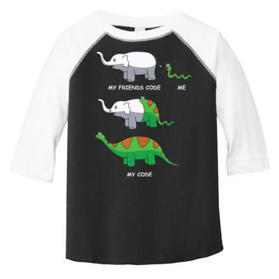 Developer Coder Programming Software Engineer Programmer Toddler Fine Jersey T-Shirt
