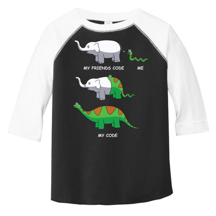 Developer Coder Programming Software Engineer Programmer Toddler Fine Jersey T-Shirt