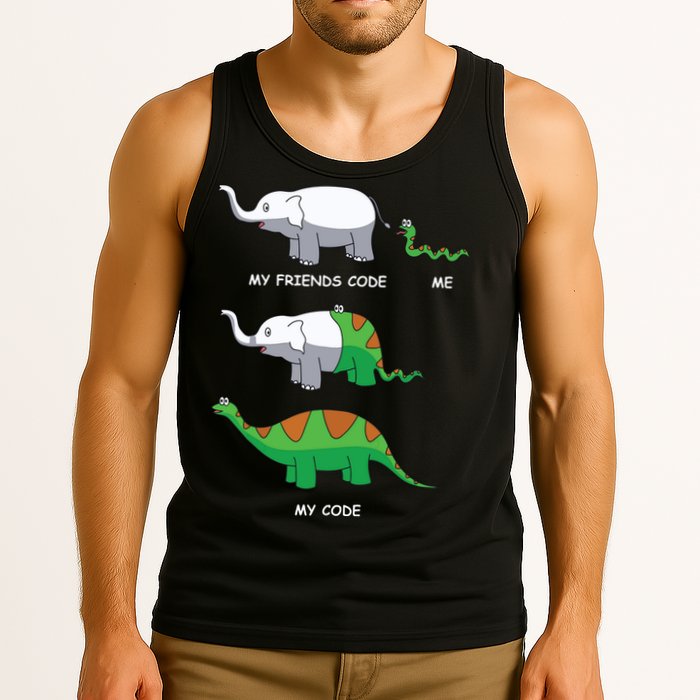 Developer Coder Programming Software Engineer Programmer Tank Top