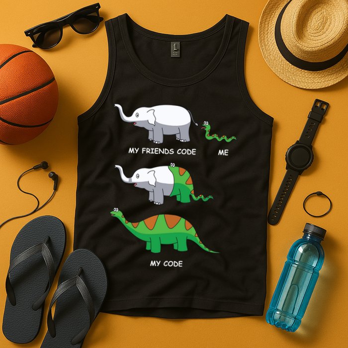 Developer Coder Programming Software Engineer Programmer Tank Top