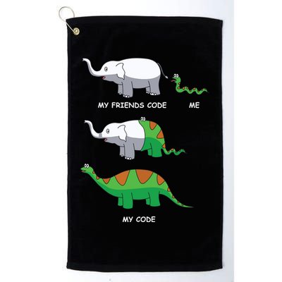Developer Coder Programming Software Engineer Programmer Golf Towel