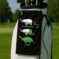 Developer Coder Programming Software Engineer Programmer Golf Towel