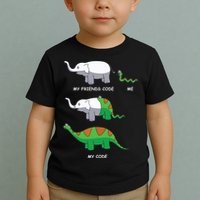 Developer Coder Programming Software Engineer Programmer Toddler T-Shirt