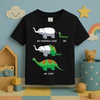 Developer Coder Programming Software Engineer Programmer Toddler T-Shirt