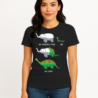 Developer Coder Programming Software Engineer Programmer Womens T-Shirt