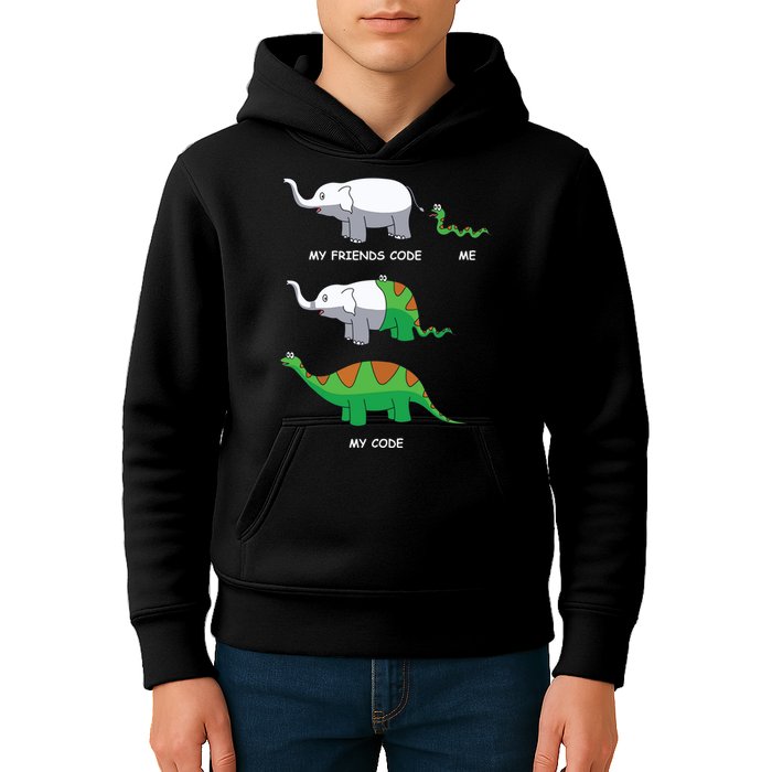 Developer Coder Programming Software Engineer Programmer Kids Hoodie