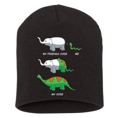 Developer Coder Programming Software Engineer Programmer Short Acrylic Beanie