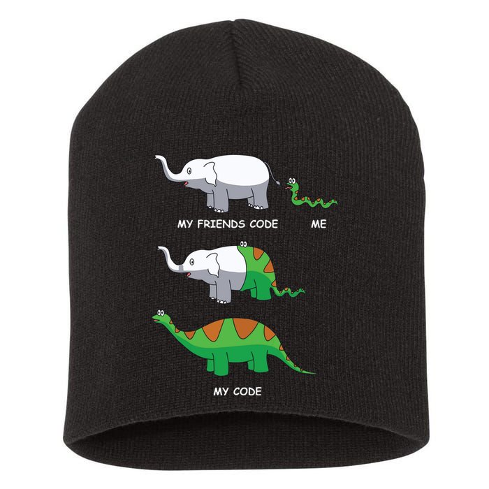 Developer Coder Programming Software Engineer Programmer Short Acrylic Beanie