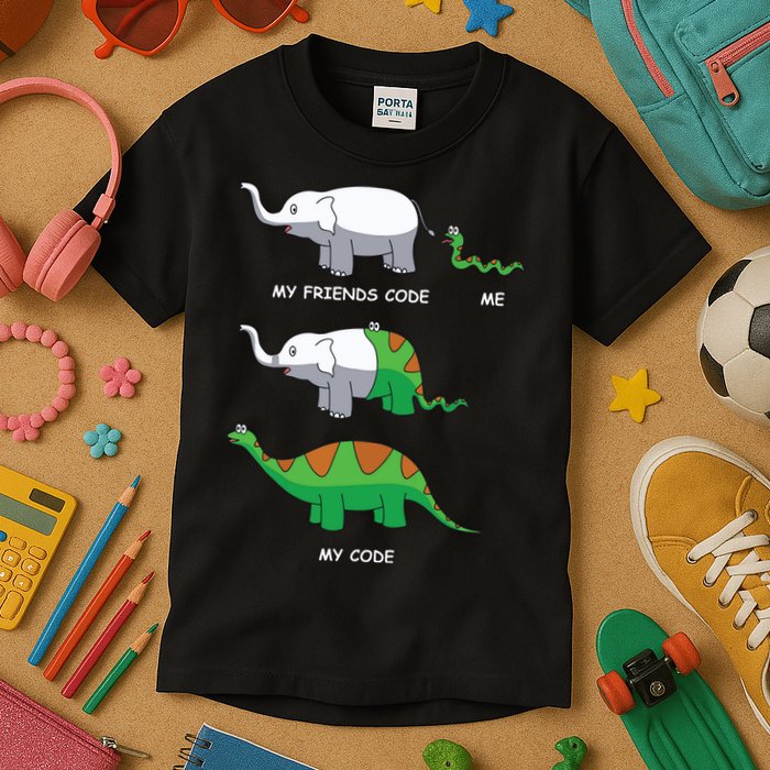 Developer Coder Programming Software Engineer Programmer Kids T-Shirt