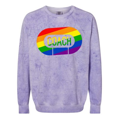 Derby Coach Pride Colorblast Crewneck Sweatshirt