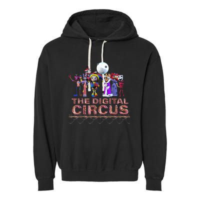 Digital Circus Pomni Funny Ragatha Jax Digitalcircus Garment-Dyed Fleece Hoodie