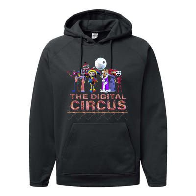 Digital Circus Pomni Funny Ragatha Jax Digitalcircus Performance Fleece Hoodie