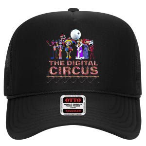 Digital Circus Pomni Funny Ragatha Jax Digitalcircus High Crown Mesh Back Trucker Hat