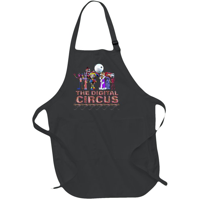 Digital Circus Pomni Funny Ragatha Jax Digitalcircus Full-Length Apron With Pockets