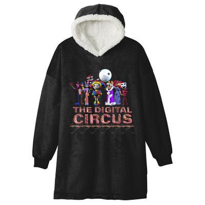 Digital Circus Pomni Funny Ragatha Jax Digitalcircus Hooded Wearable Blanket