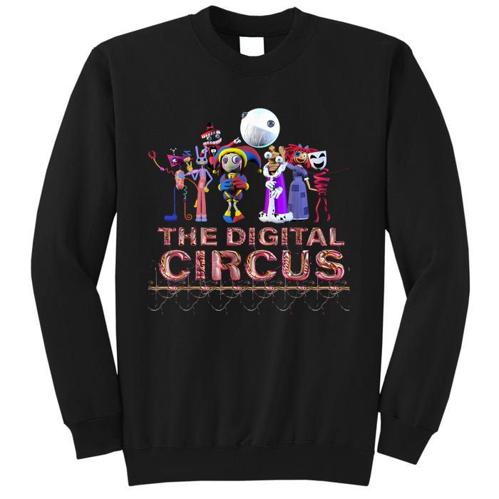 Digital Circus Pomni Funny Ragatha Jax Digitalcircus Tall Sweatshirt