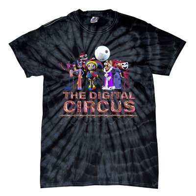 Digital Circus Pomni Funny Ragatha Jax Digitalcircus Tie-Dye T-Shirt