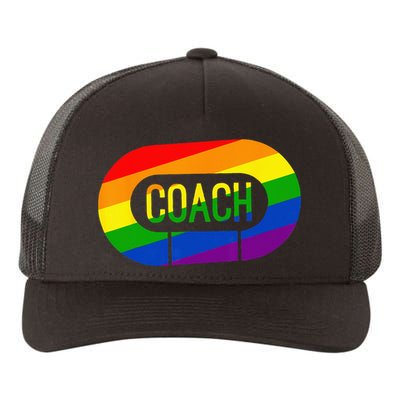 Derby Coach Pride Yupoong Adult 5-Panel Trucker Hat