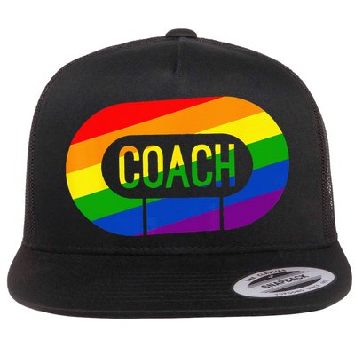 Derby Coach Pride Flat Bill Trucker Hat