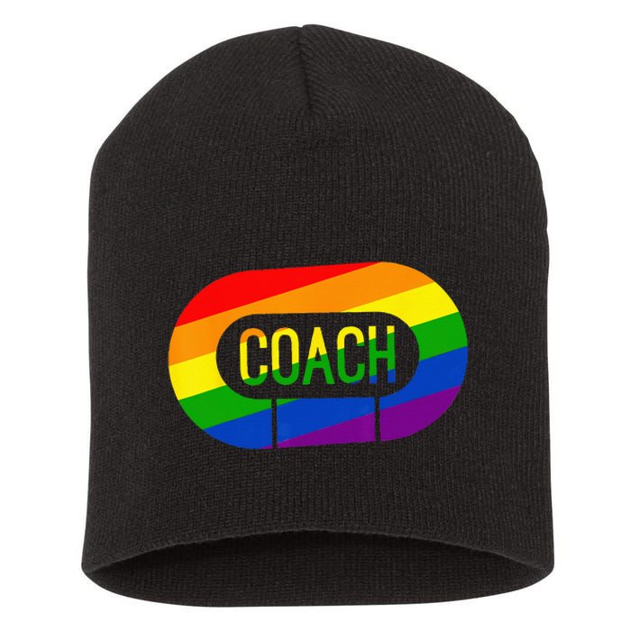 Derby Coach Pride Short Acrylic Beanie