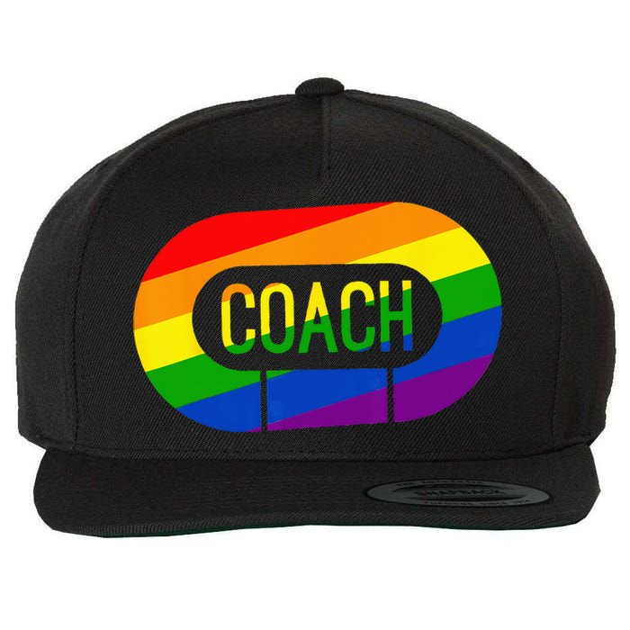 Derby Coach Pride Wool Snapback Cap