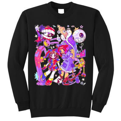 Digital Circus Pomni Funny Ragatha Jax Digitalcircus Sweatshirt