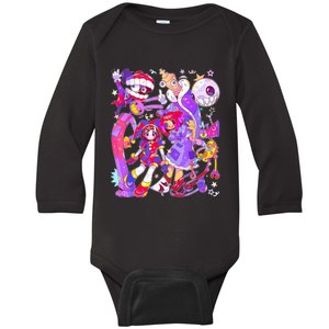 Digital Circus Pomni Funny Ragatha Jax Digitalcircus Baby Long Sleeve Bodysuit