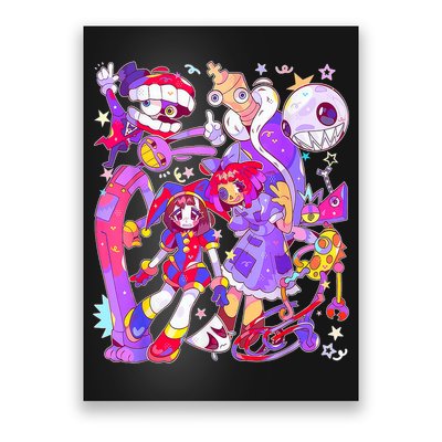 Digital Circus Pomni Funny Ragatha Jax Digitalcircus Poster
