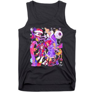 Digital Circus Pomni Funny Ragatha Jax Digitalcircus Tank Top