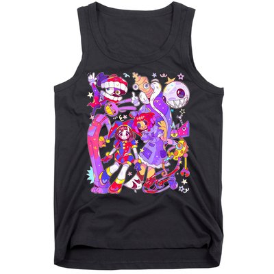 Digital Circus Pomni Funny Ragatha Jax Digitalcircus Tank Top