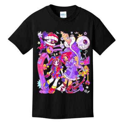 Digital Circus Pomni Funny Ragatha Jax Digitalcircus Kids T-Shirt