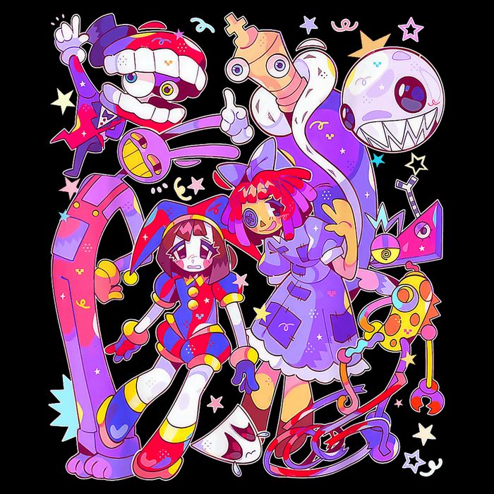 Digital Circus Pomni Funny Ragatha Jax Digitalcircus Kids T-Shirt