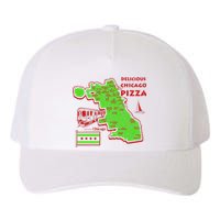 Delicious Chicago Pizza Yupoong Adult 5-Panel Trucker Hat