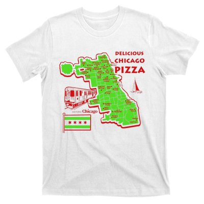 Delicious Chicago Pizza T-Shirt