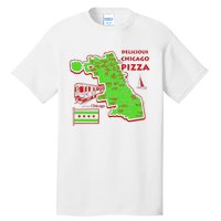 Delicious Chicago Pizza Tall T-Shirt