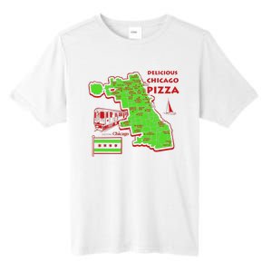 Delicious Chicago Pizza Tall Fusion ChromaSoft Performance T-Shirt