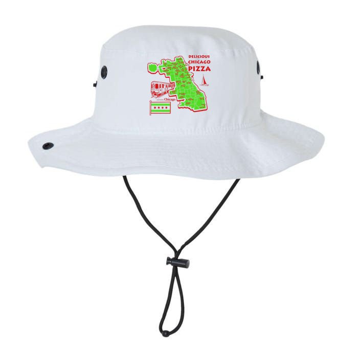 Delicious Chicago Pizza Bucket Hat