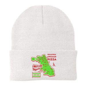 Delicious Chicago Pizza Knit Cap Winter Beanie