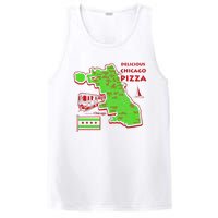 Delicious Chicago Pizza PosiCharge Competitor Tank