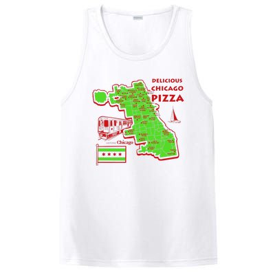 Delicious Chicago Pizza PosiCharge Competitor Tank