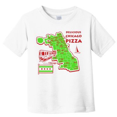 Delicious Chicago Pizza Toddler T-Shirt