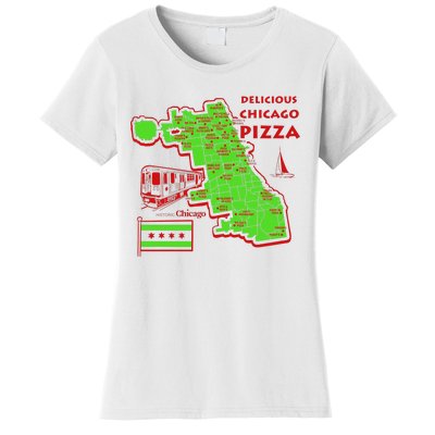 Delicious Chicago Pizza Women's T-Shirt