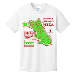 Delicious Chicago Pizza Kids T-Shirt