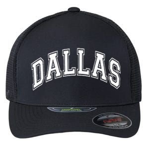 Dallas City Pride Retro Design Flexfit Unipanel Trucker Cap