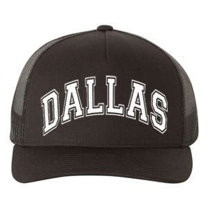 Dallas City Pride Retro Design Yupoong Adult 5-Panel Trucker Hat