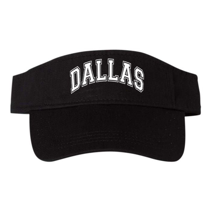 Dallas City Pride Retro Design Valucap Bio-Washed Visor