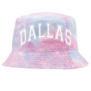 Dallas City Pride Retro Design Tie-Dyed Bucket Hat