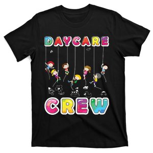 Daycare Crew Provider Gifts Funny Teacher Child Care Worker T-Shirt